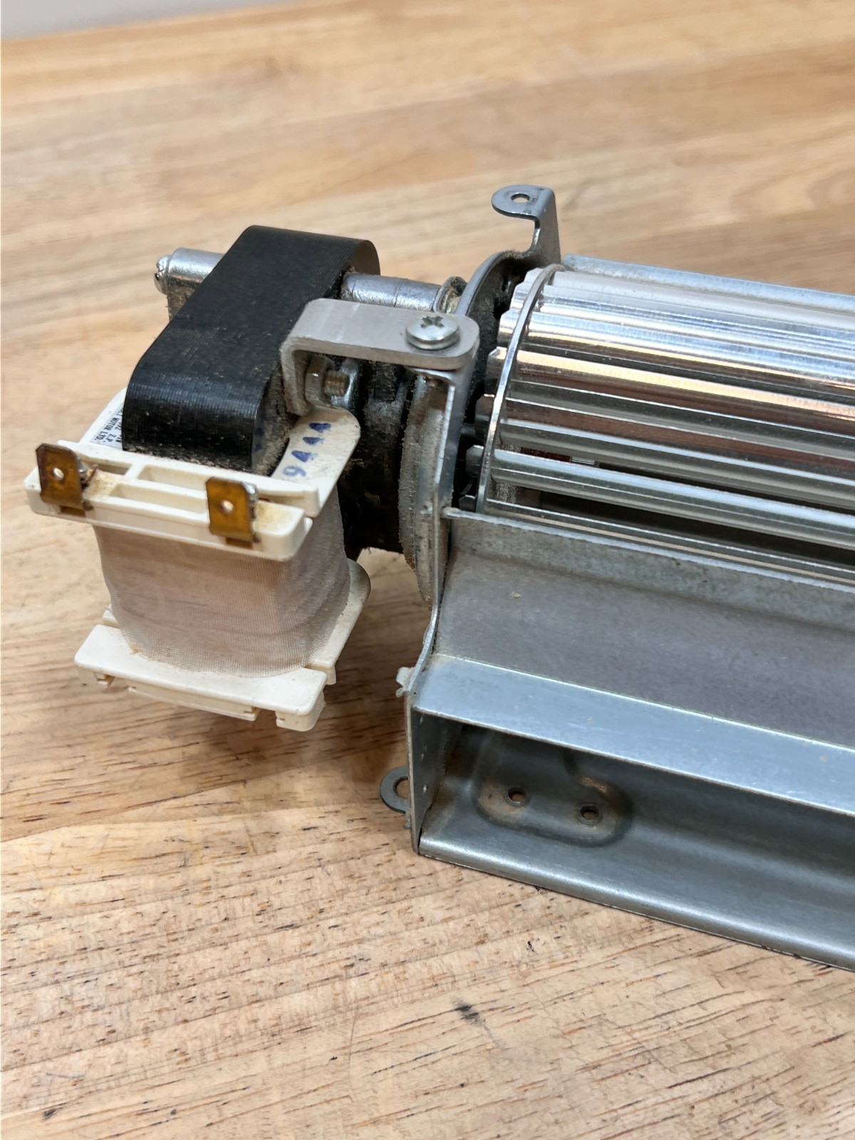 Shenzhen Zhaoli Motor YJ62-200HB Fireplace Crossflow Blower Fan Assembly 120V