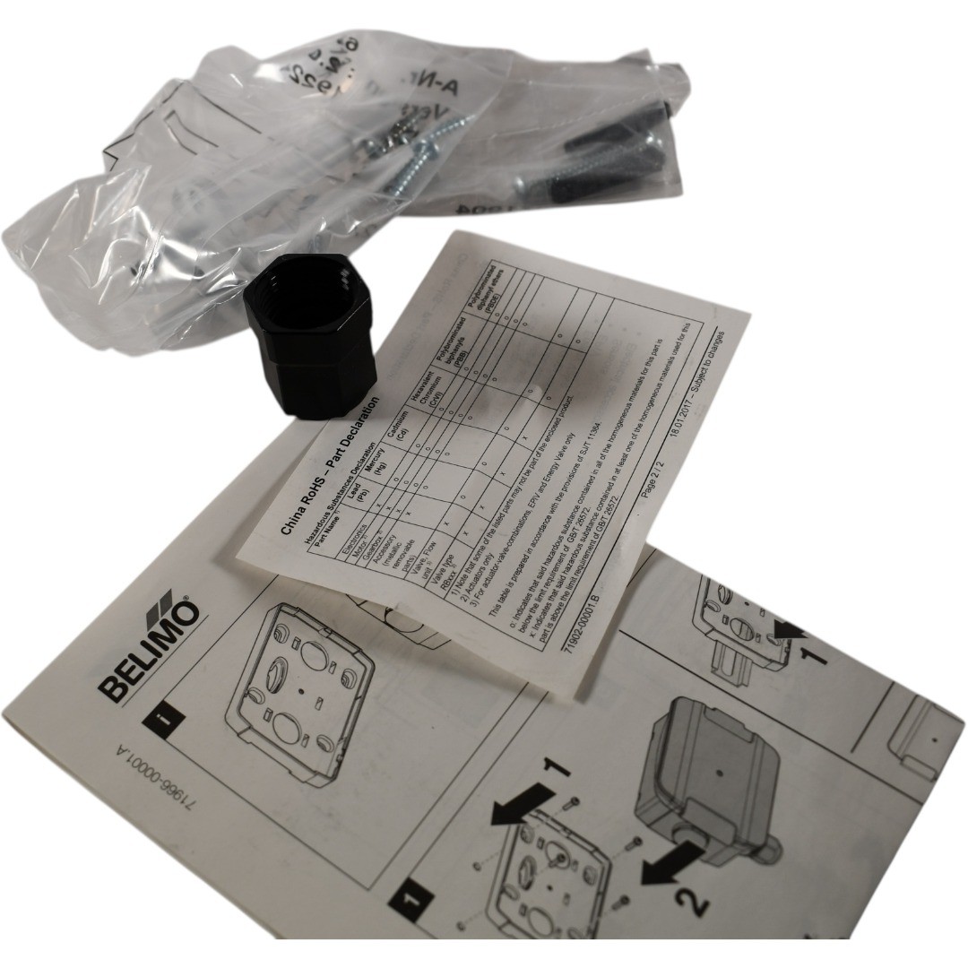 NEW Belimo 22ADP-584L Differential Pressure Sensor 10 in. WC, 0 To 5 VDC, 0 To 1