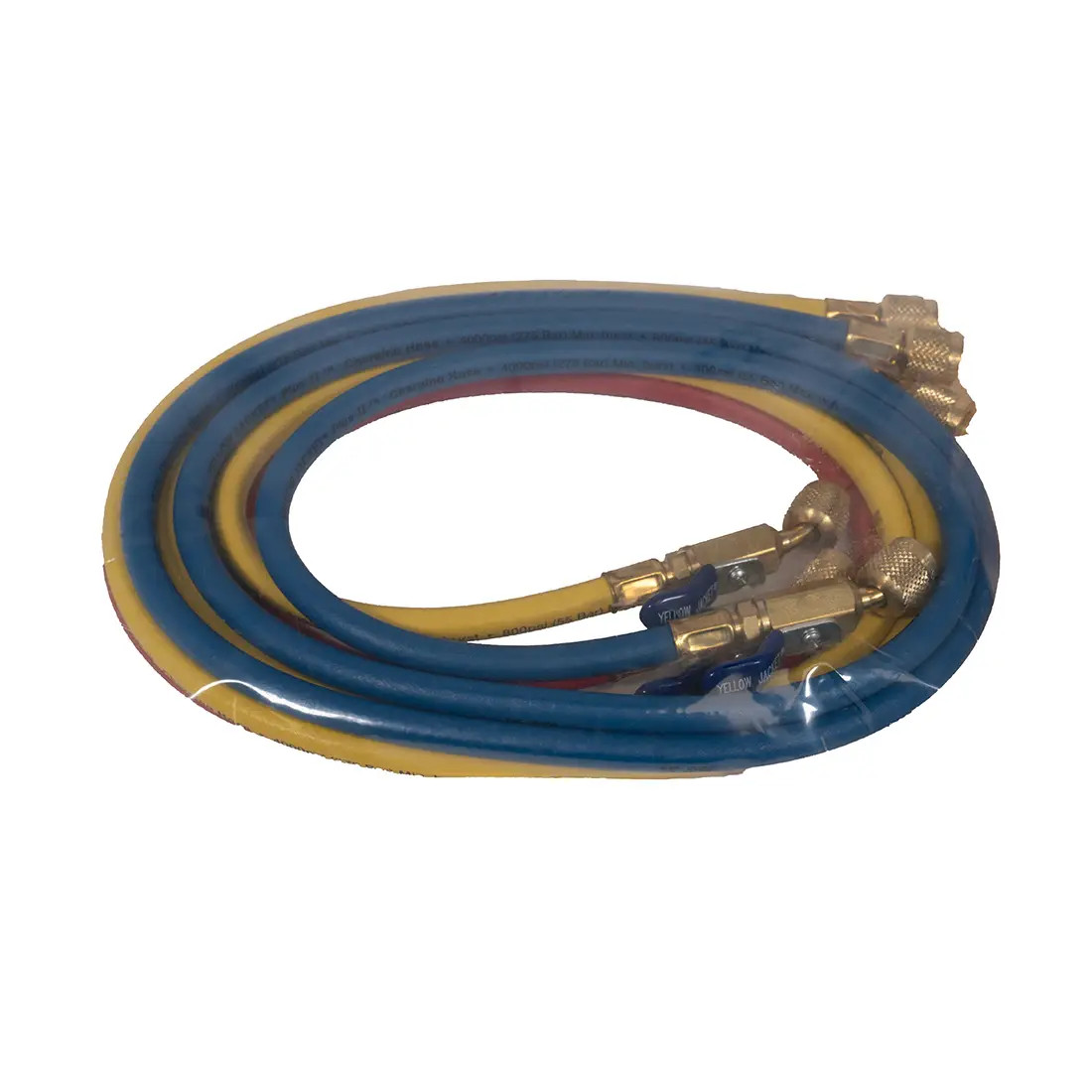Yellow Jacket 29486 PLUS II Hose Set, 5/16 in. BV / 1/4 in. BV, 72 in.