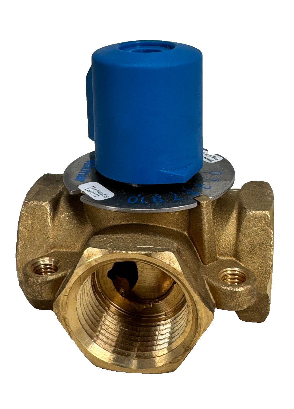 TEKMAR 711 3-Way Mixing Valve 1″ NPT Brass *NIB*