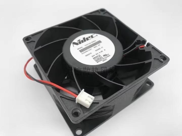 1PCS Nidec V35132-16F V35132-55RA DC24V 0.45A 2-Wire Inverter Axial Cooling Fan