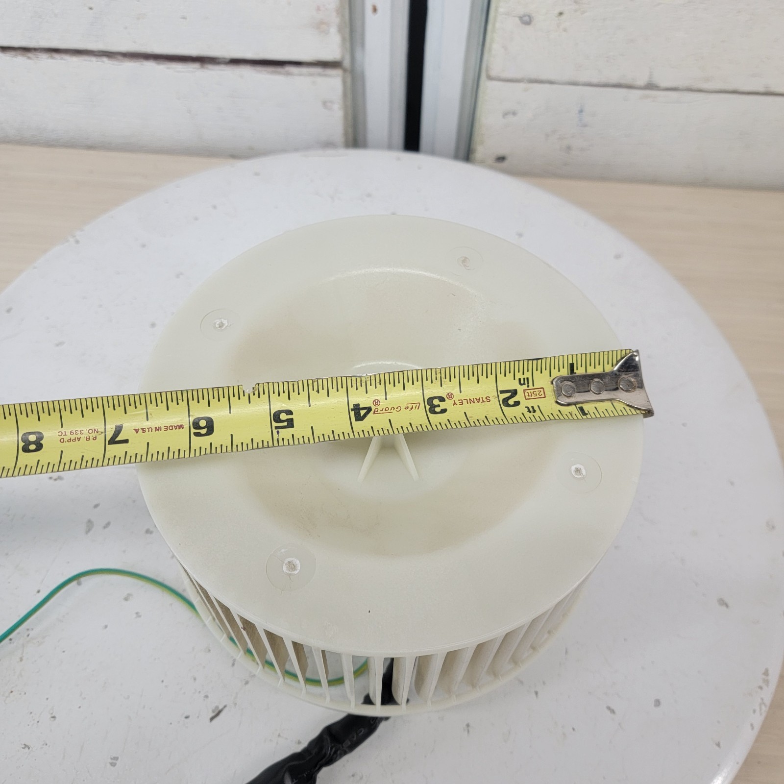 Dehumidifier Fan Motor YY025-824PL01-001 115V 25W w/ Blower Wheel & Harness Test