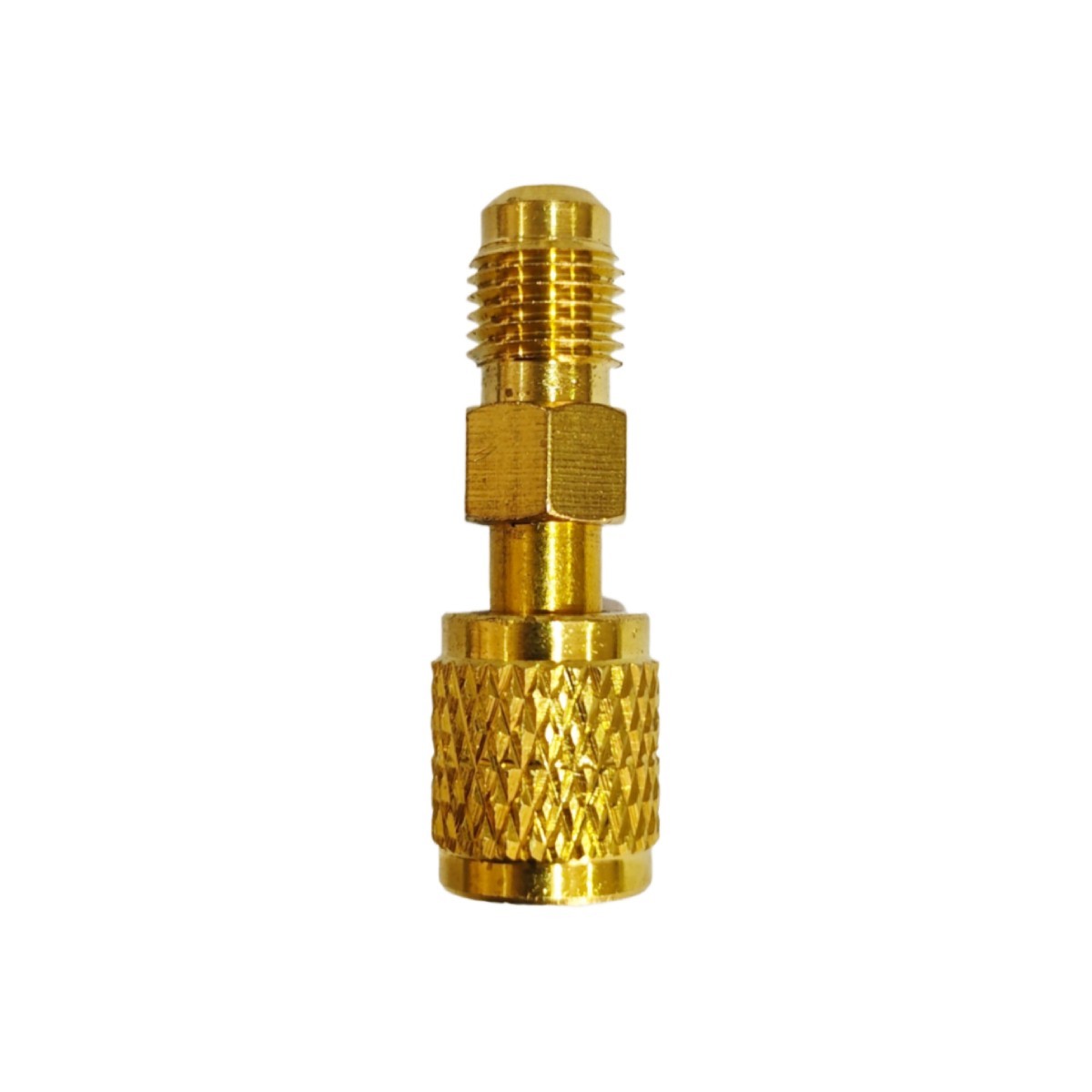HVAC R32 Reverse Thread 1/4″ Female 1/4″ Male Adapter for A2L R454B R32 Tanks