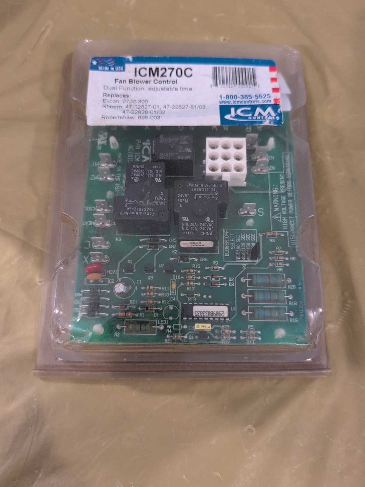 ICM 270C Fan Blower Control