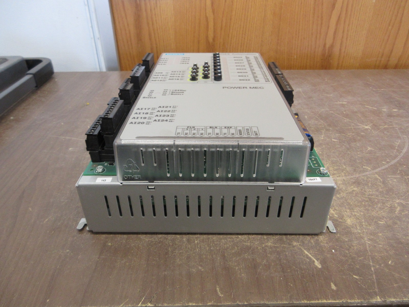 Siemens Model 1210F Power MEC 549-621 PXM, HOA, FLN Used