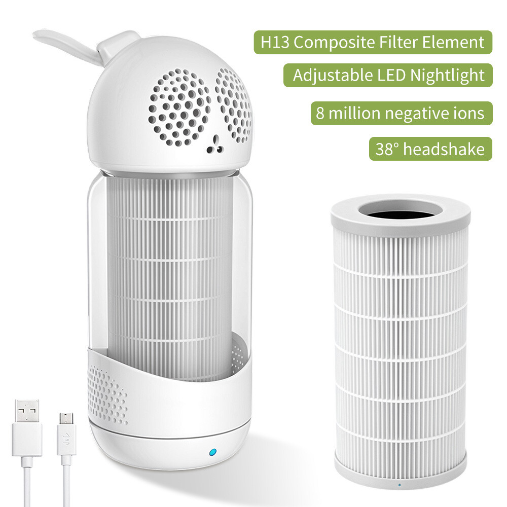 Home True HEPA Air Purifier Large Room Air Cleaner for Allergies Smoker Pet Dust