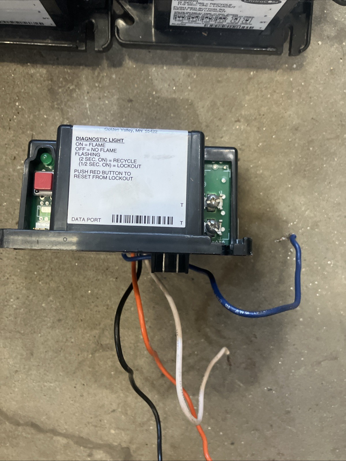 Beckett by Honeywell R7184a 1075 Interrupted Ignition Oil Primary Control Module