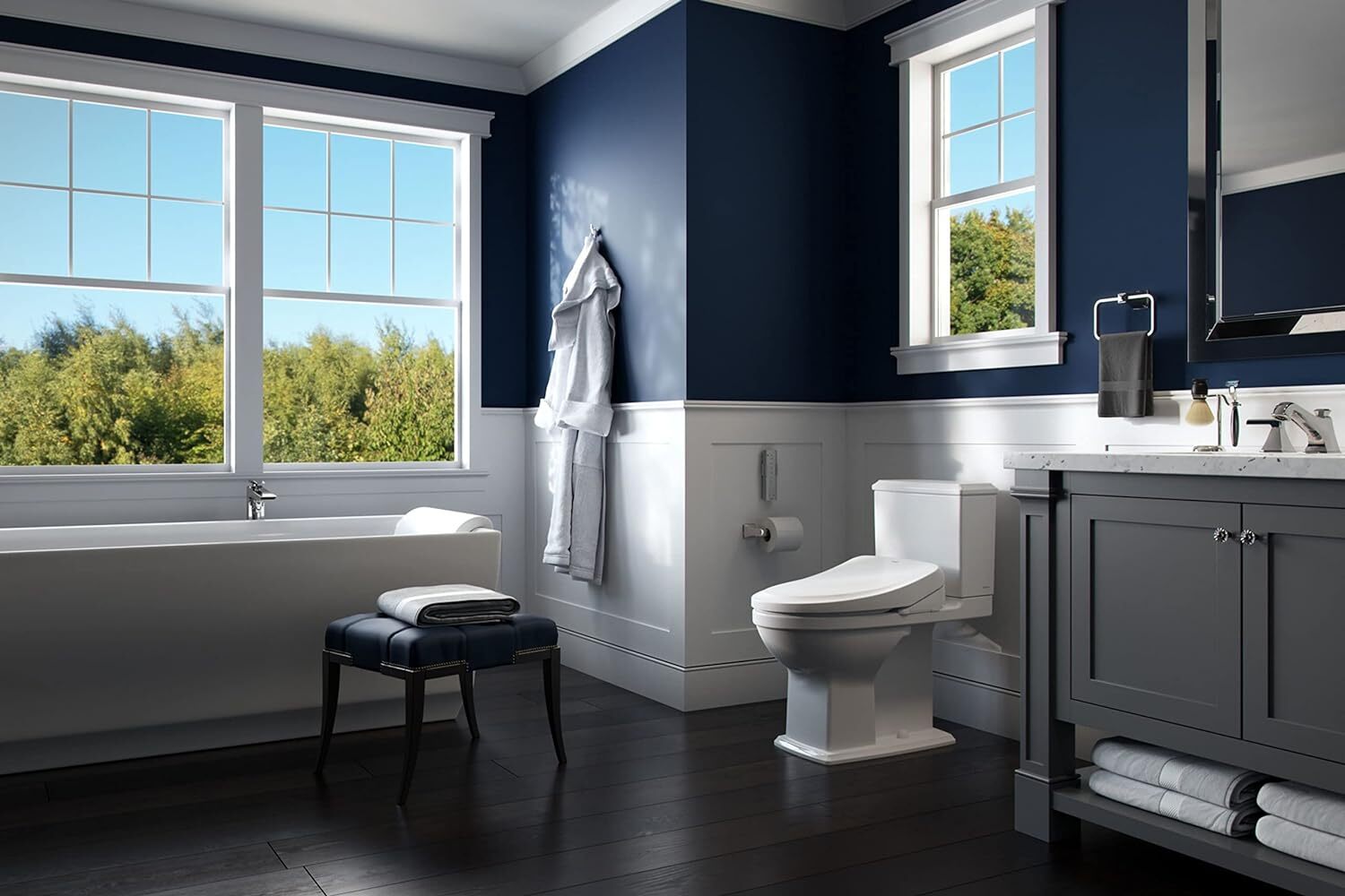 Toto Washlet S550E Bidet Toilet Seat With Ewater+ And Auto Open/Close