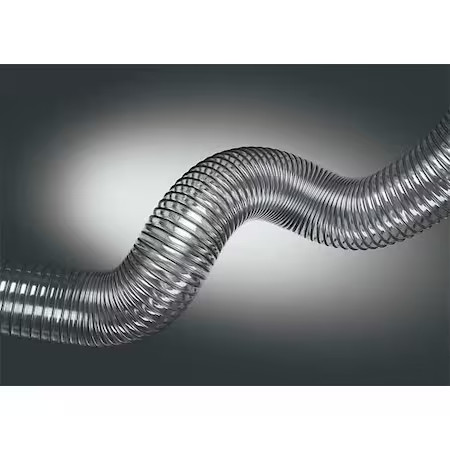 Hi-Tech Duravent 0390-0250-0001 Ducting Hose, 2-1/2 In. Id, 25 Ft. L, Pvc