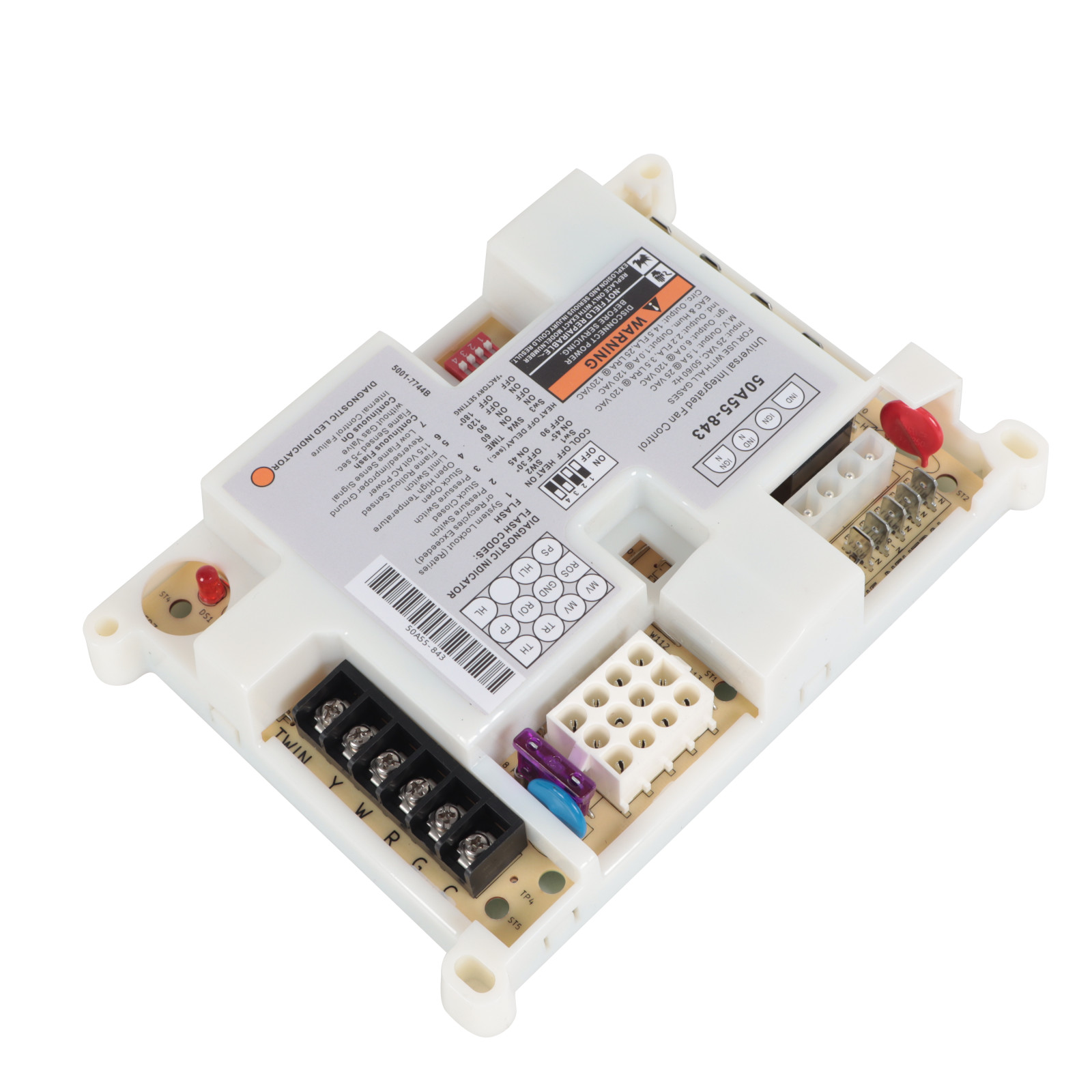 50A55-843 Furnace Control Circuit Board Replacement For White Rodgers New