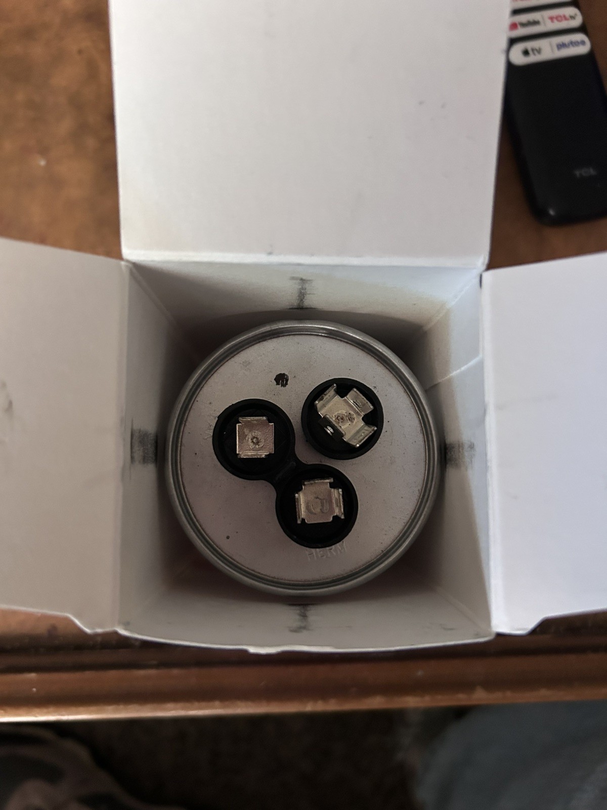 Diversitech 4JR0545U Round Motor Run Capacitor 45+5 uF, 370/440F 50/60Hz new