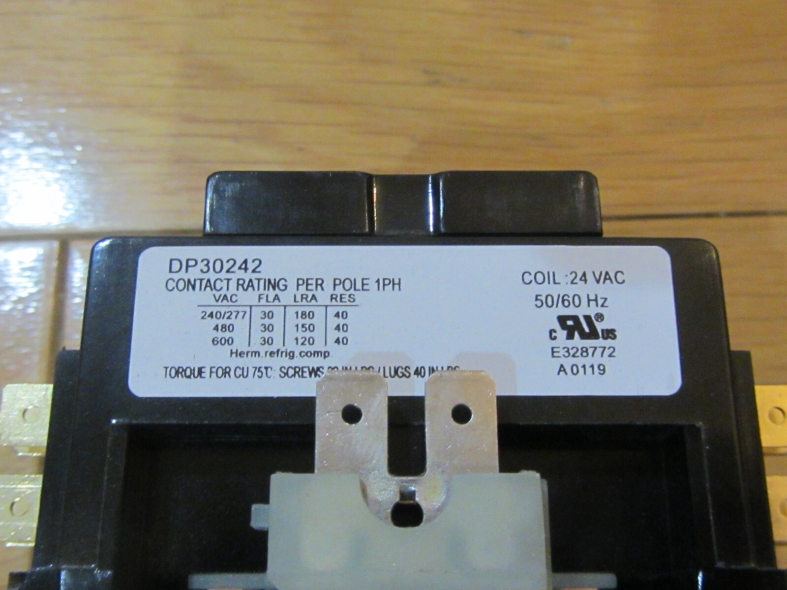 SUPCO CONTACTOR 30A 24V 2-POLE DP30242-MINT IN BOX-TOTALLY COOL & READY TO WORK!