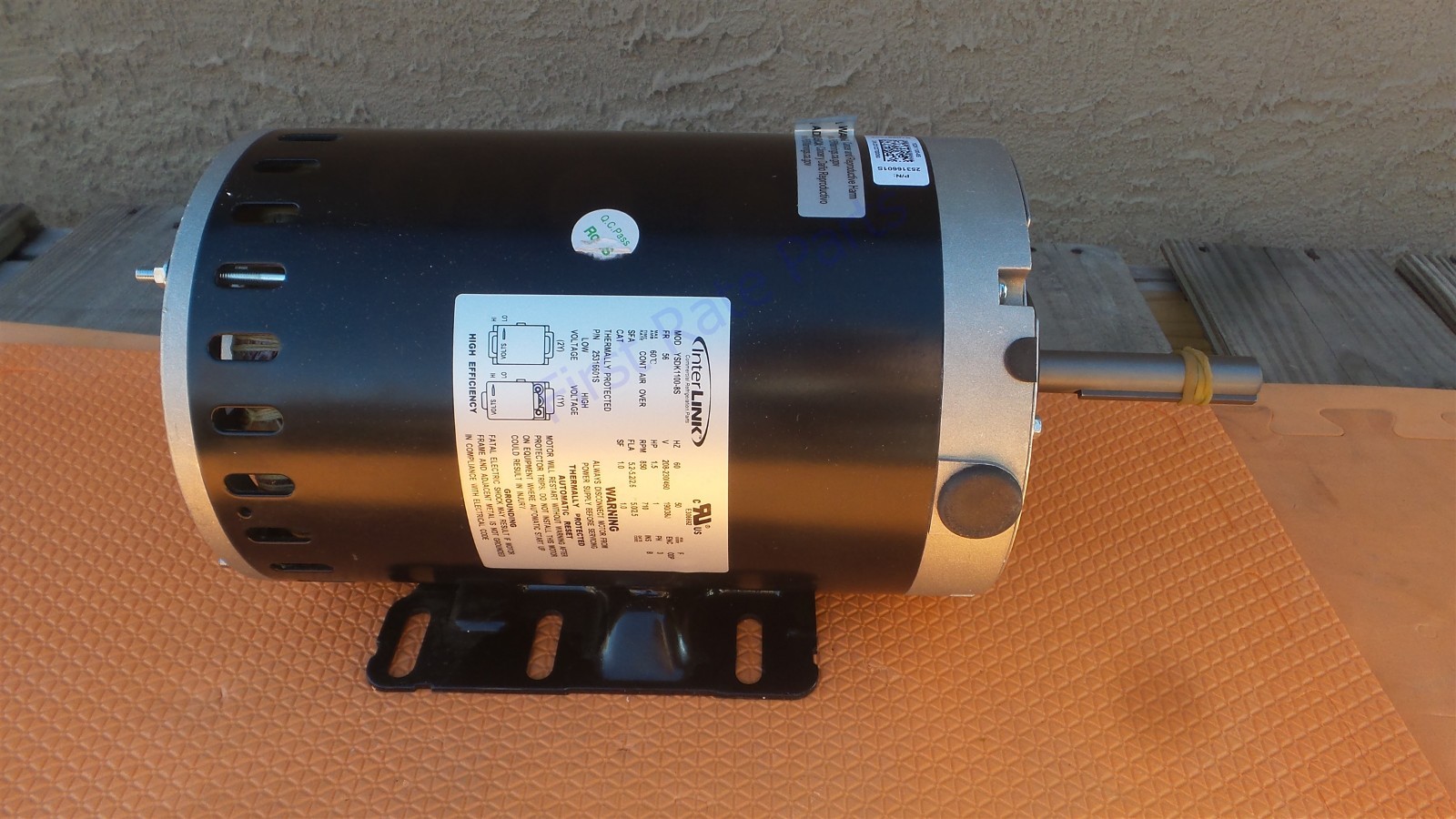 Heatcraft 25316601S Motor 25316601 1-1/2 HP Refrigeration Bohn YSDK1100-8S 1.5HP