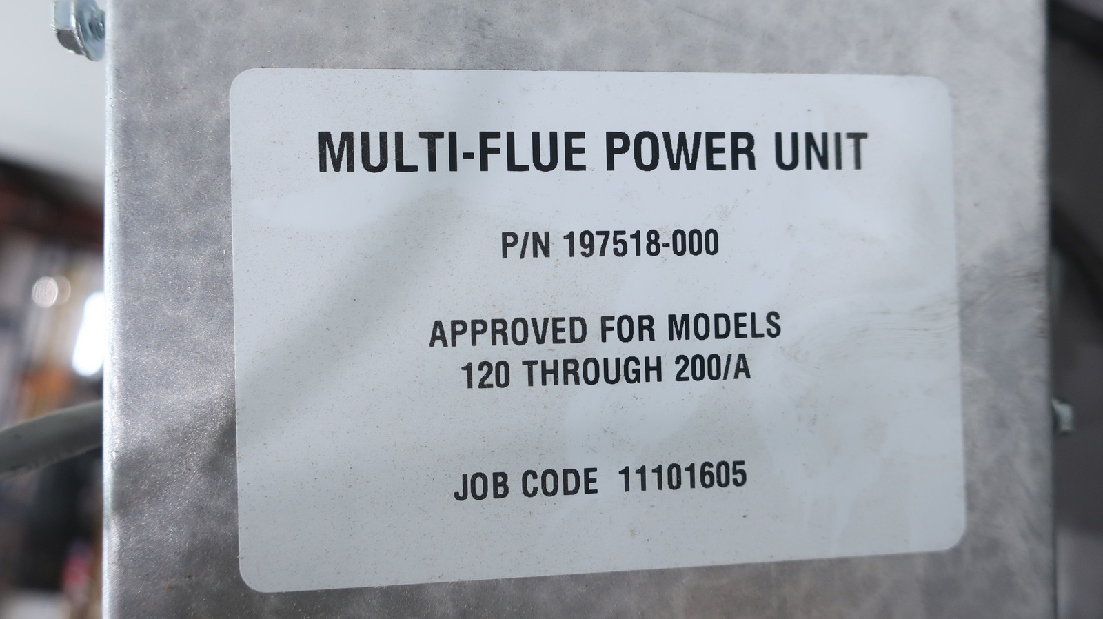 Ao Smith 197518-000 Multi-flue Power Unit 1/25hp 115v-ac