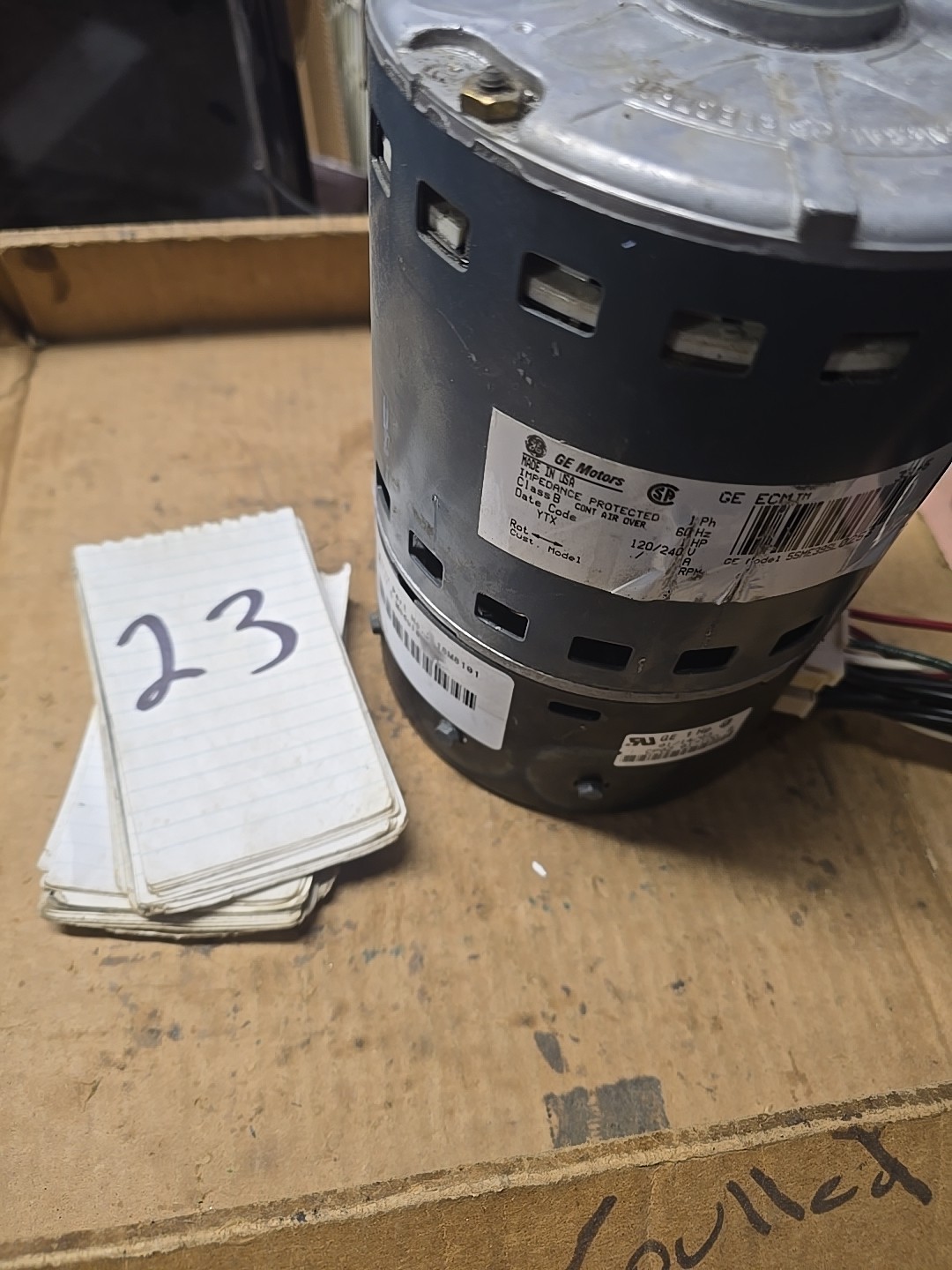 5SME39SL0253 1HP 120/240V 5466 Furnace Blower Motor 18M8101