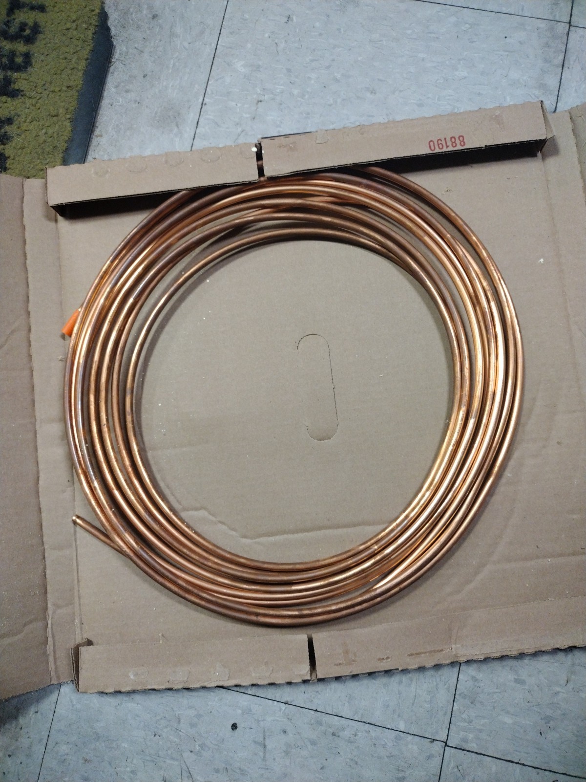 1/4″ OD X 50 FT ACR Soft Copper Refrigeration Tubing MADE IN USA