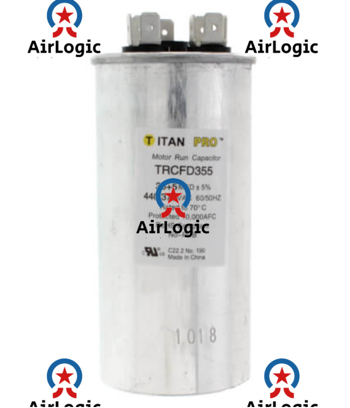 Z97F9848 97F9848 35/5 35+5 MFD 440V ROUND Dual Run Capacitor GENTEQ