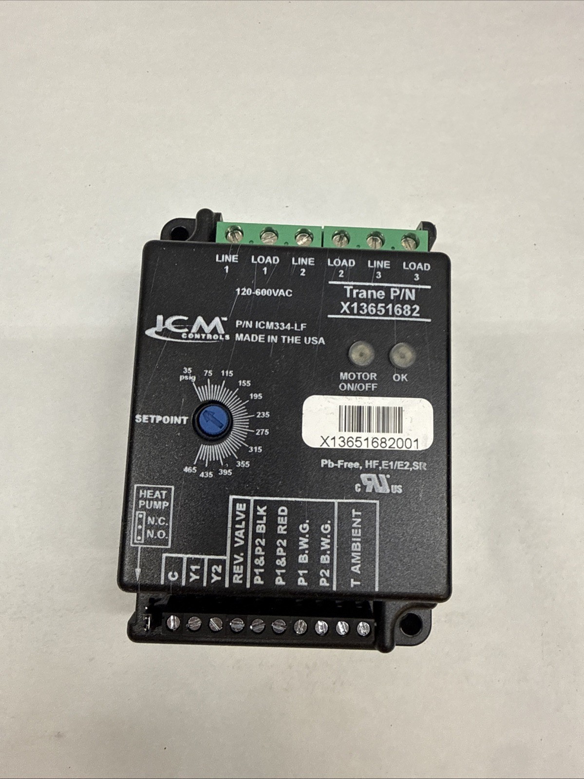 ICM Controls ICM334 Low Ambient 3-Phase Head Pressure Control