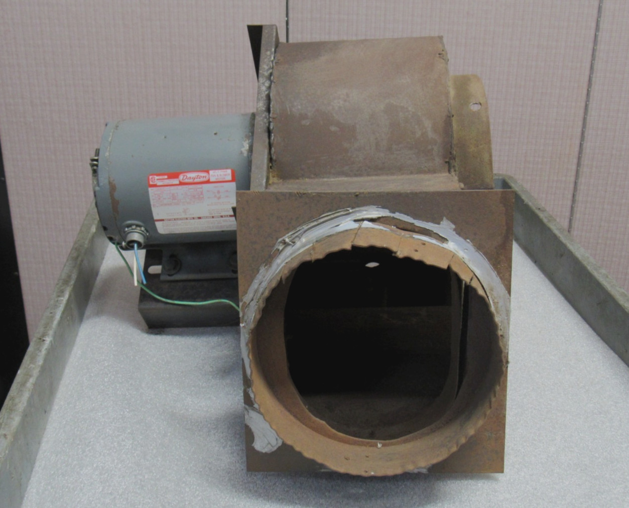 No Name Blower Fan Model Unknown 1/3 Hp 115V 1Ph 1725Rpm 8″ Inlet / Outlet