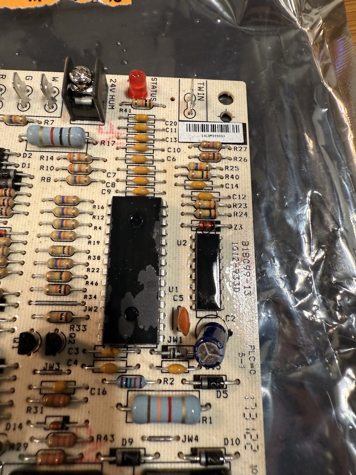 New Goodman Furnace A/C HIS Control Board 9-Pin Connector B1809913S 193031153910