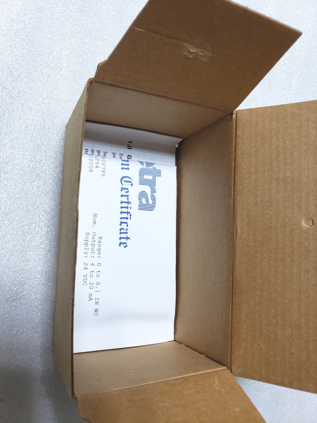 Setra 26410R1WD11T1G 264 Series Differential Pressure Transducer N£W