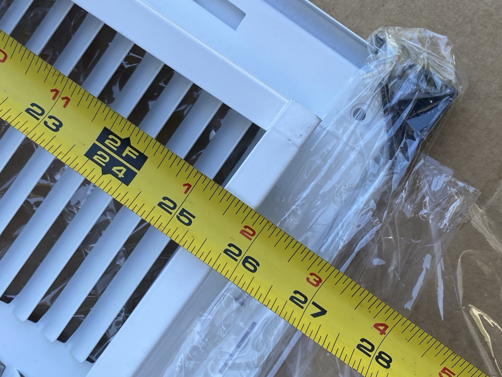 HVAC Premium 20 x 26 Duct Opening Steel Return Air 1-inch Filter Grille 20″ 26″