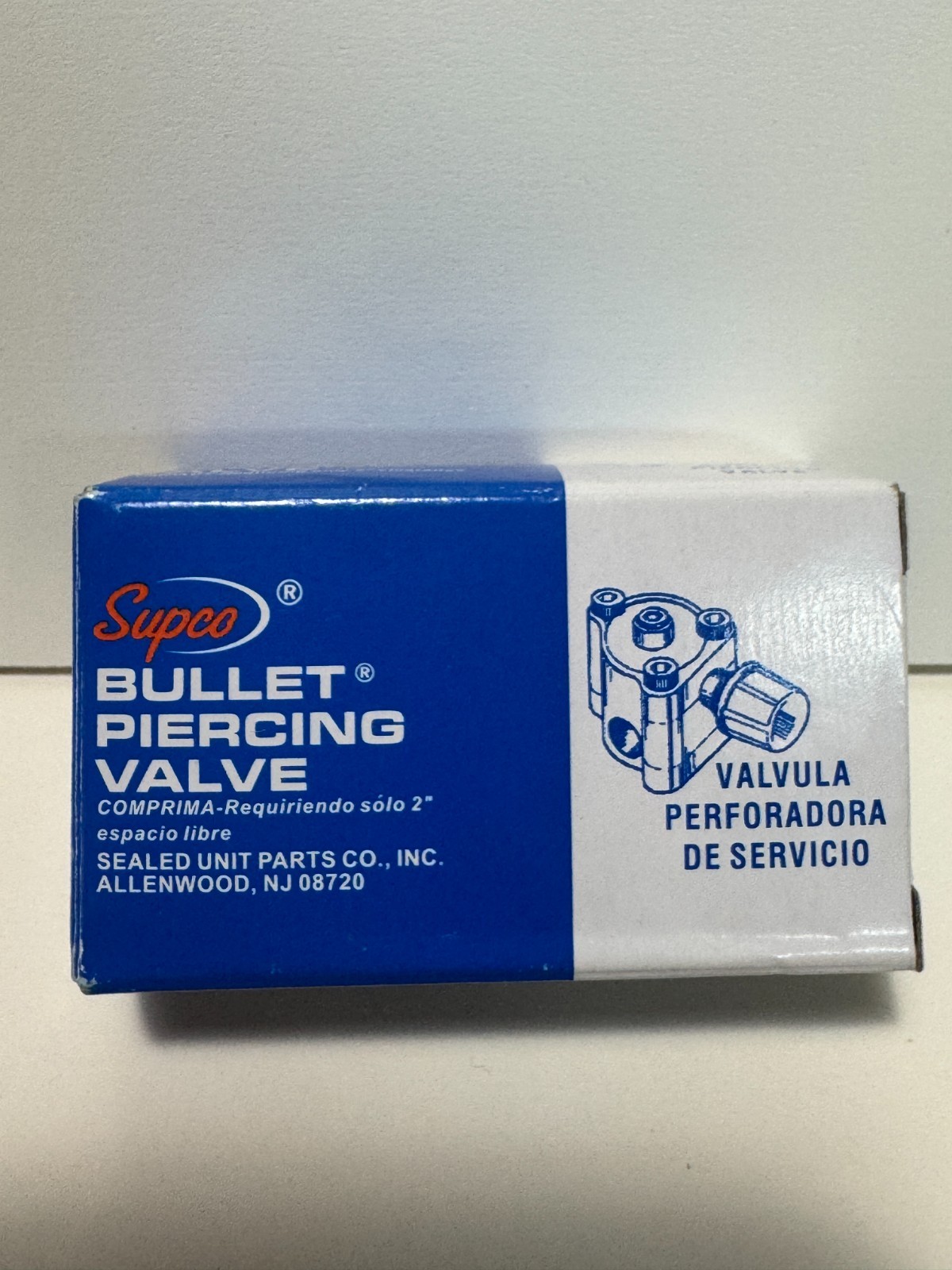 BPV31 SUPCO Bullet Piercing Valve for 1/4 5/16 3/8 Tubing 3 in 1 Access 2-pack
