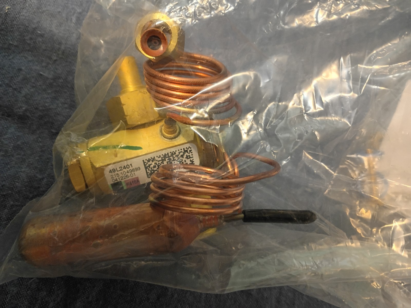THERMOSTATIC EXPANSION VALVE LENNOX PN 49L2401 R410A CAPACITY 3