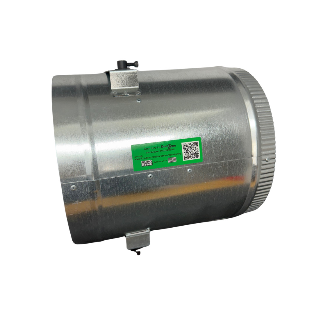 Durozone 10 inch round bypass barometric pressure relief damper
