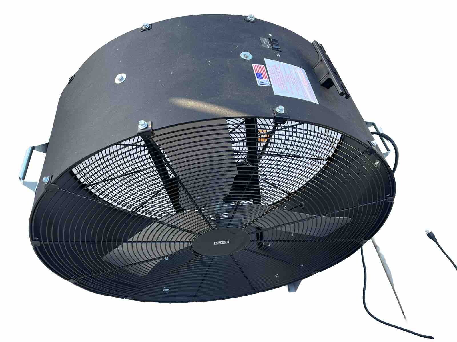 warehouse Heavy-duty industrial fan TPI Direct Drive Drum Fan 36” 1/3 HP 12,500t