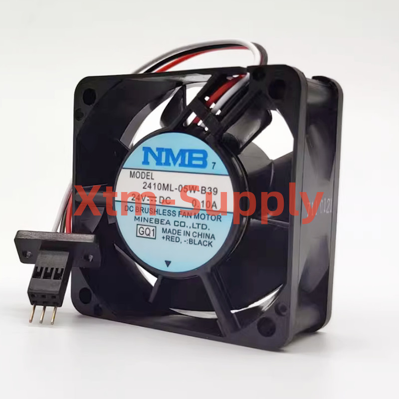 1pc new Machine Cooling Fan For Fanuc NMB 2410ML-05W-B39 24V 0.1A 3-Pin 6025 6CM