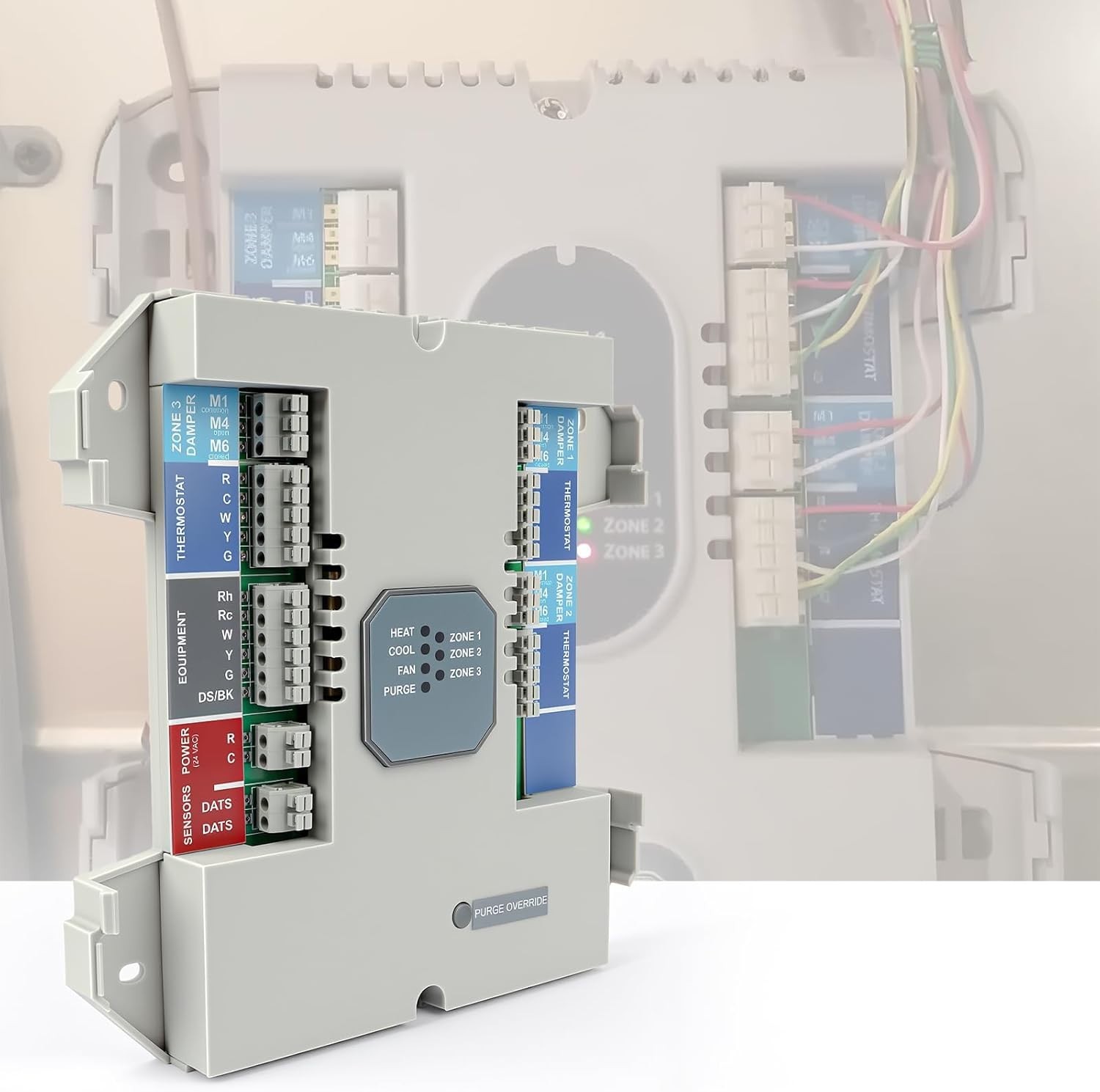 Thermostat HZ311 24V True Zone Control Panel 24V Systems 3 Z-ones Variable Speed