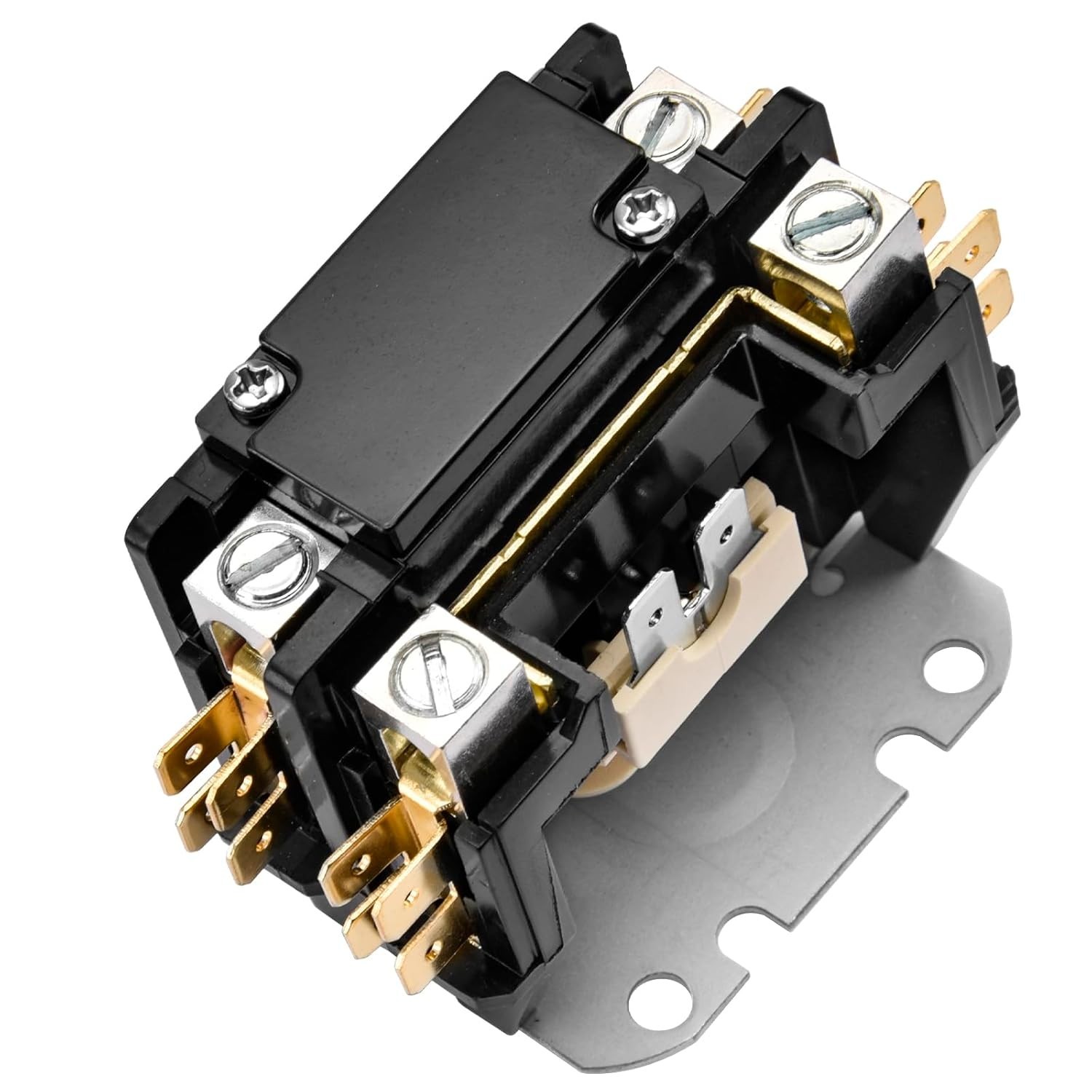 HVAC Motor Contactor 1 Pole 40A 24VAC Coil for AC Heat Pump Refrigeration UL