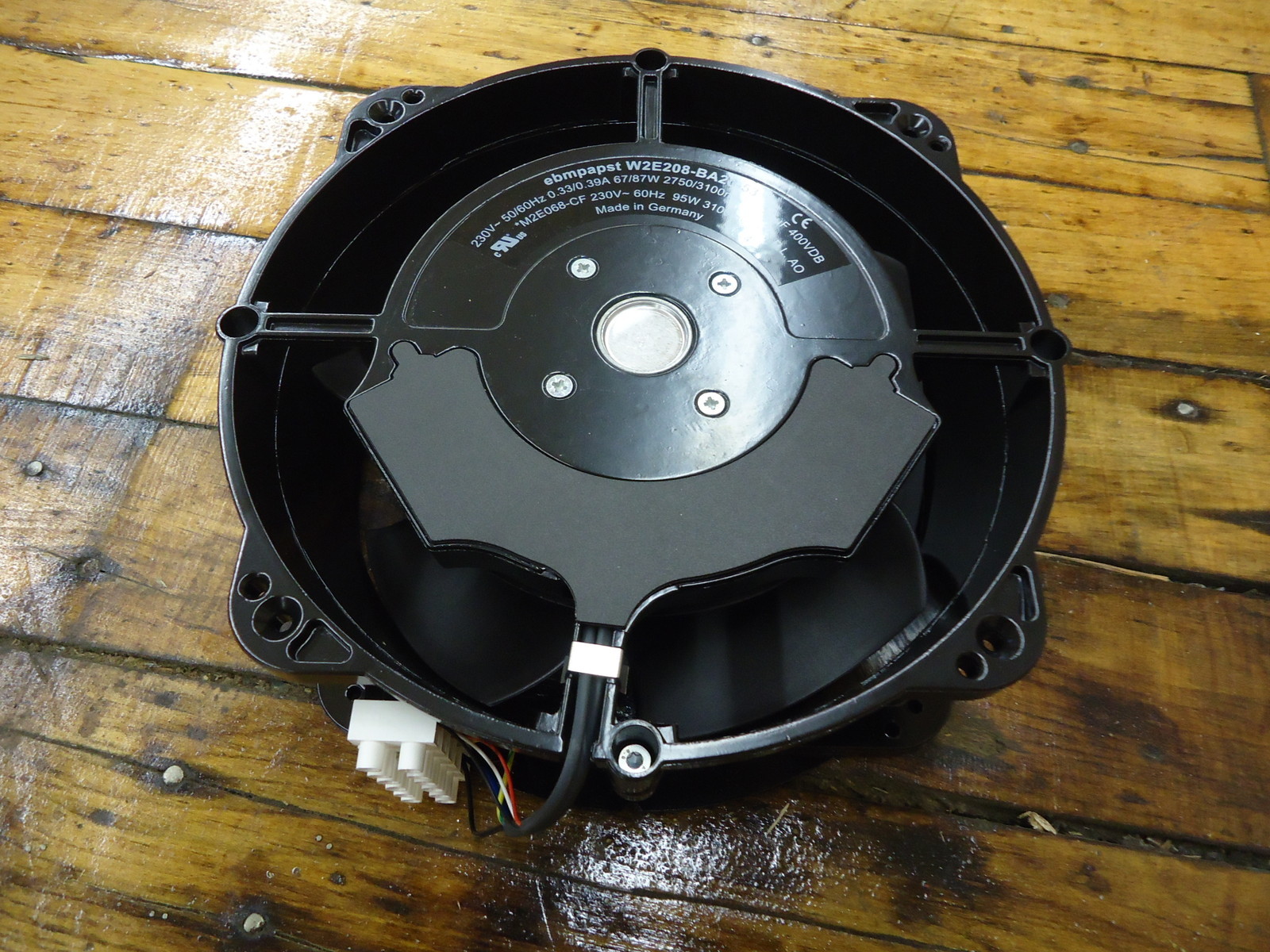 EBM PAPST, W2E208-BA20-53, AC FANS AC AXIAL FANS-230V-50/60HZ.33/.39A,BRAND NEW!