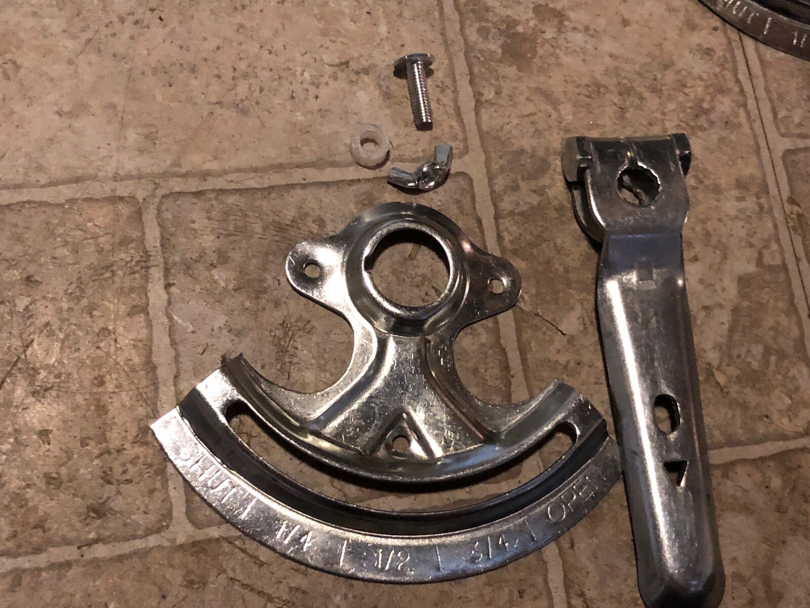 Manual Balancing Damper LEVER ASSEMBLY – LOT OF 6