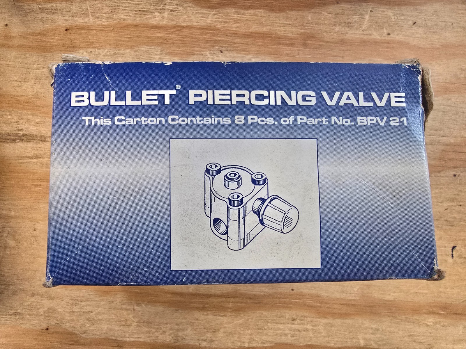 Supco BPV21 Bullet Piercing Valve 1/2″ 5/8″ Tubing Master Carton Lot of 8 NOS