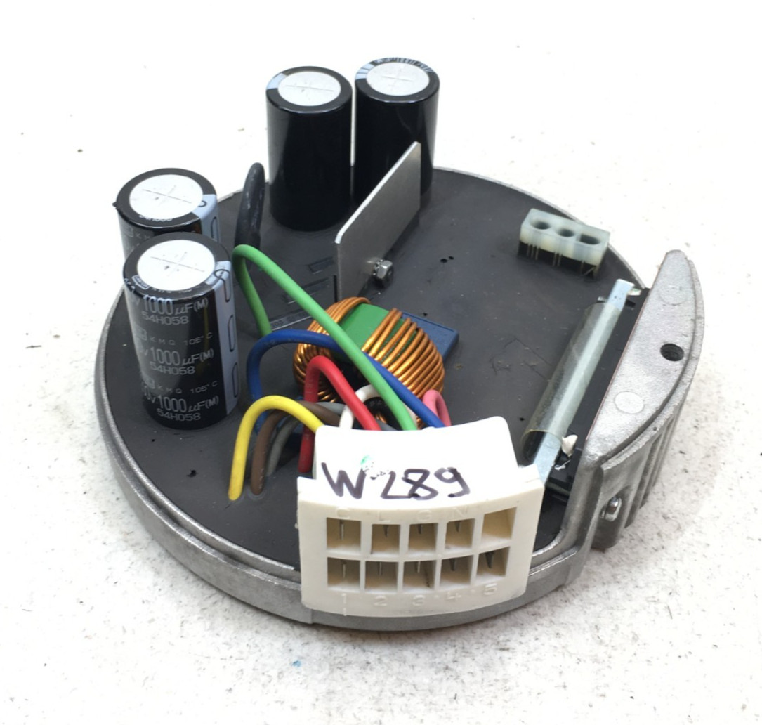 Genteq Evergreen EM FM55 Module Only 1HP 208/230V CW Lead End used #W289