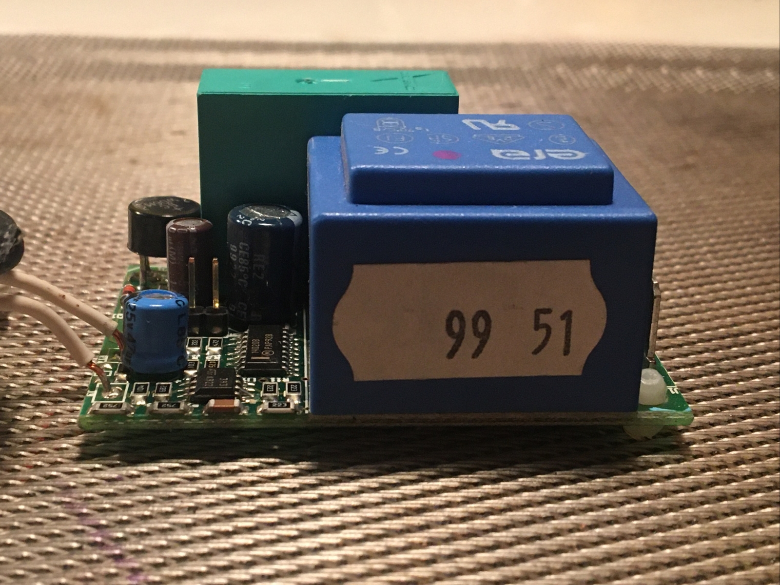 DeLonghi ac model: PAC03U Power Supply Board