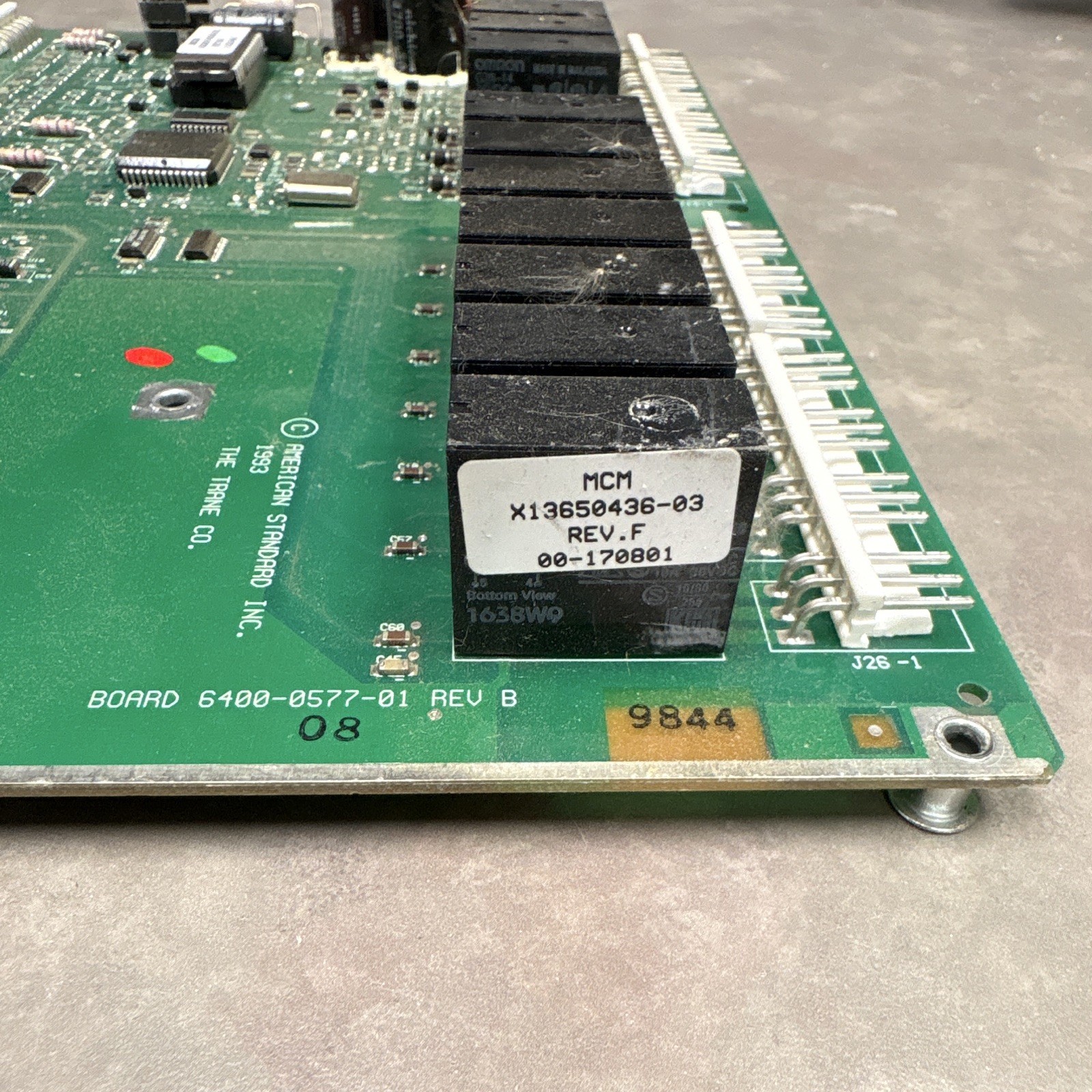 American Standard MCM Control Board X13650436-03 6400-0577-01 250V 10A