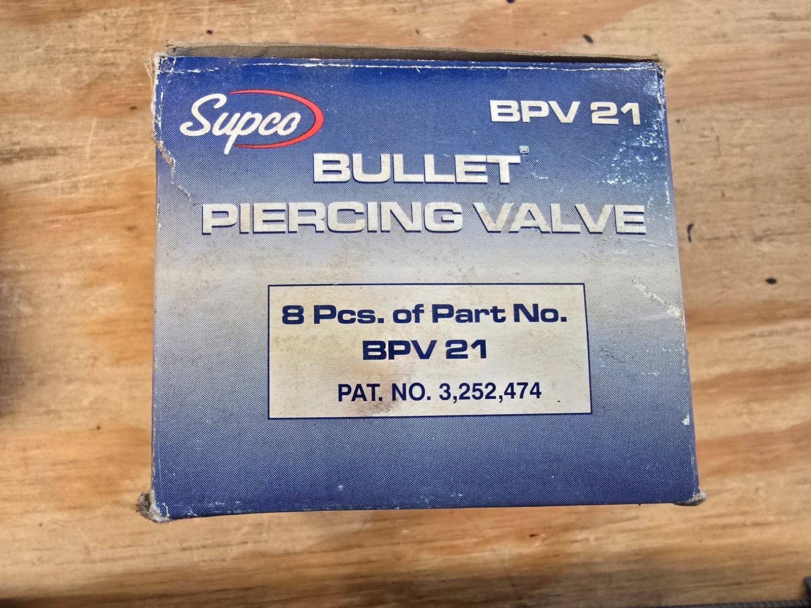 Supco BPV21 Bullet Piercing Valve 1/2″ 5/8″ Tubing Master Carton Lot of 8 NOS