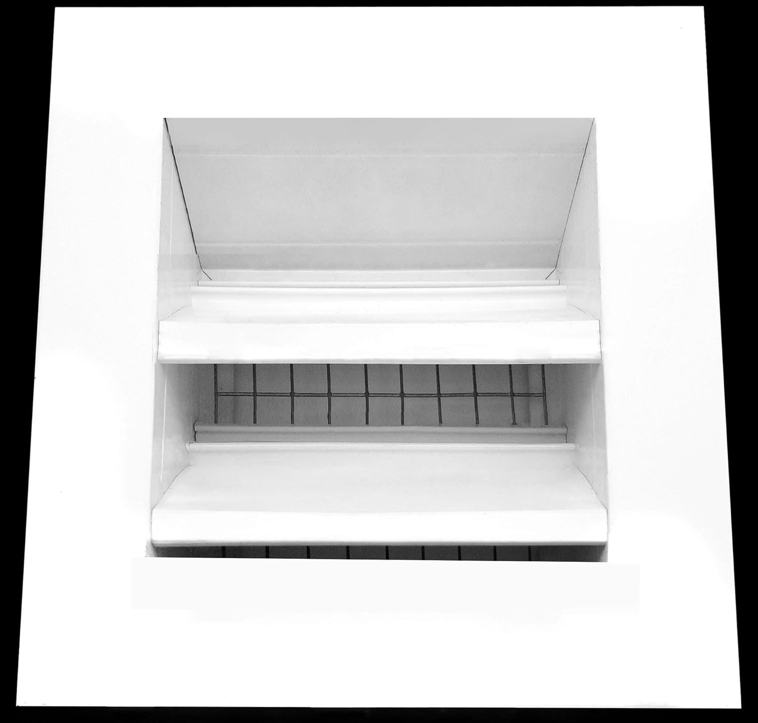 HVAC Premium 12″W x 12″H Aluminum Exterior Gable Louver Vent for Walls & Crawl..
