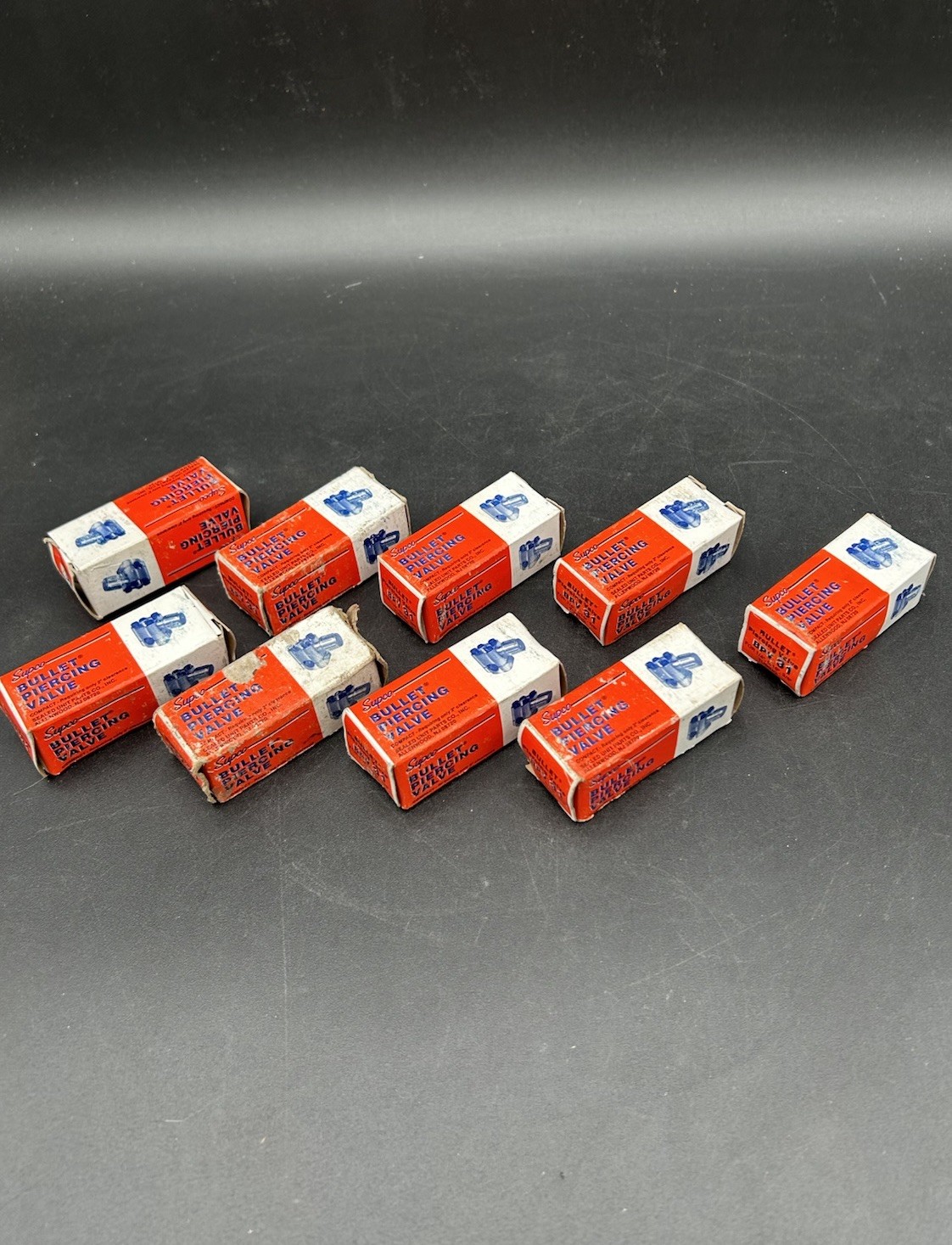 Lot Of (9) – 1/4″,5/16″,3/8″ BPV-31 Tap Bullet Piercing Valve SUPCO