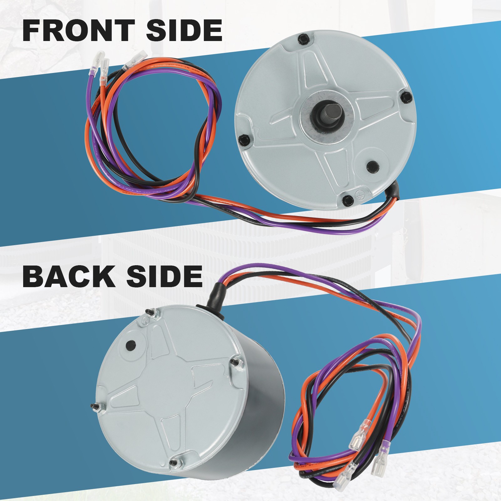 Condenser Fan Motor, 1/6 HP, 208-230 Volts For Lennox 68J97 – Interlink 68J9701