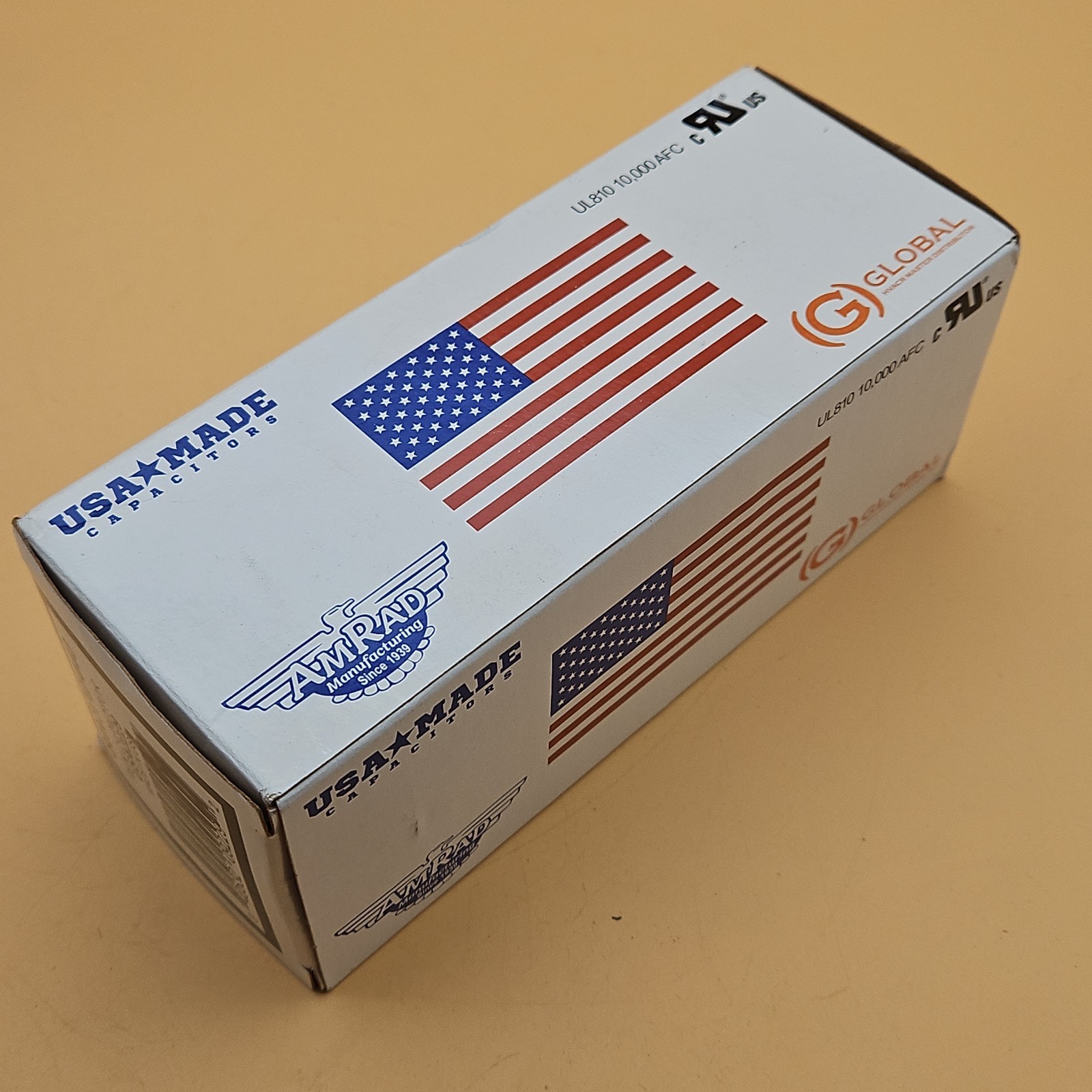 AmRad 80X370/440 Run Capacitor USA2229 Brand New