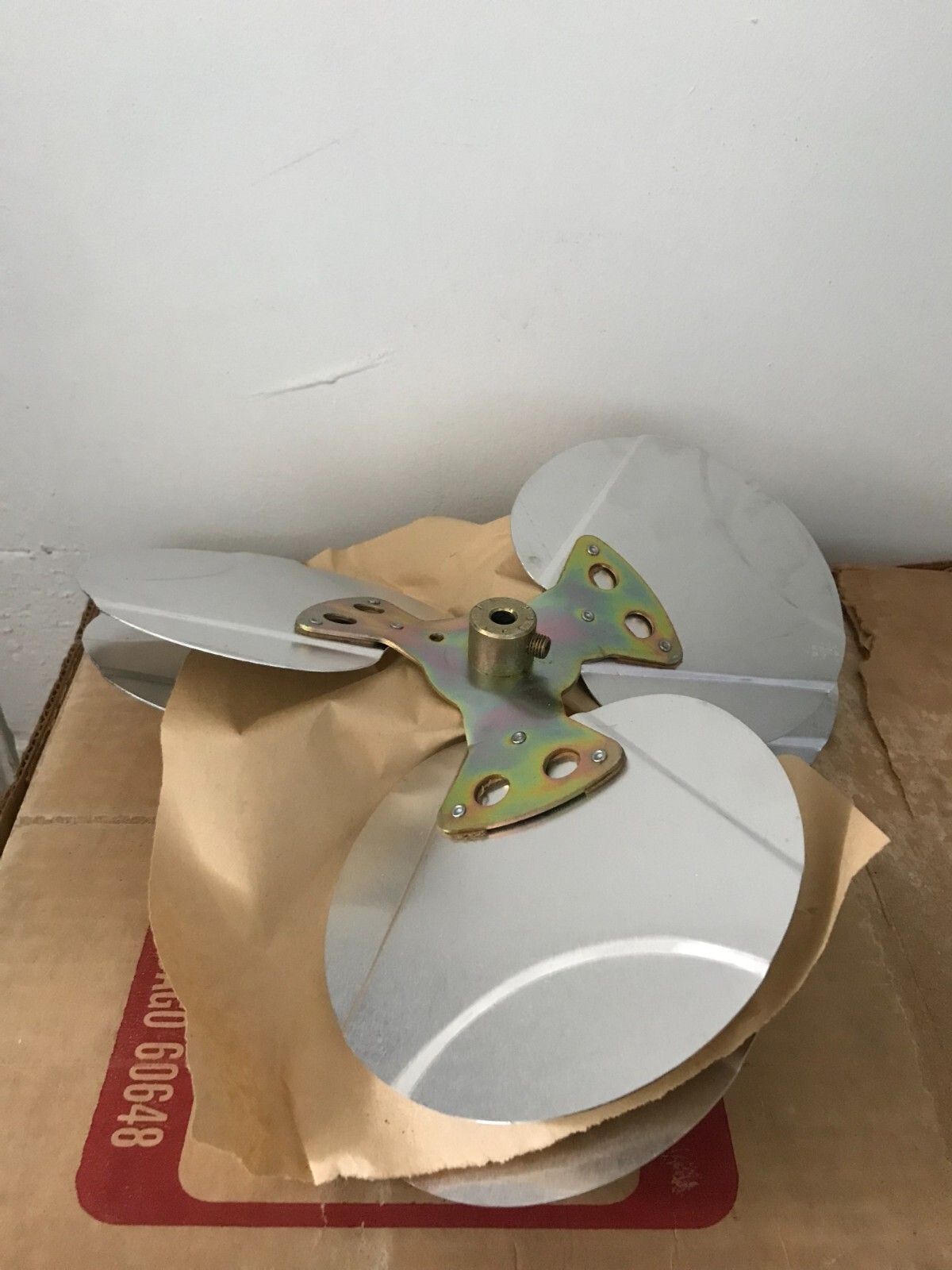NEW Vintage Set of 2 Dayton Electric 2C354 12″ Replacement Fan Blade 1500 RPM