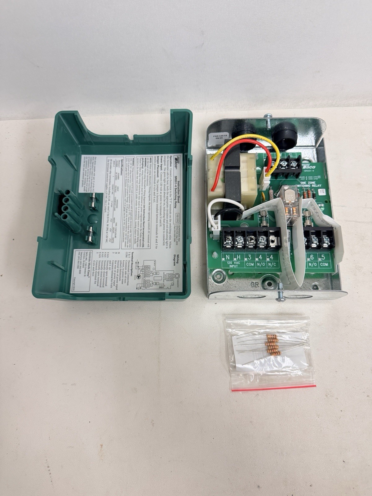 Taco SR501 Switching Relay for Zoning