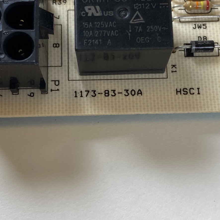 LENNOX 1173-83-30A Furnace Control Circuit Board 100980-01 – Used