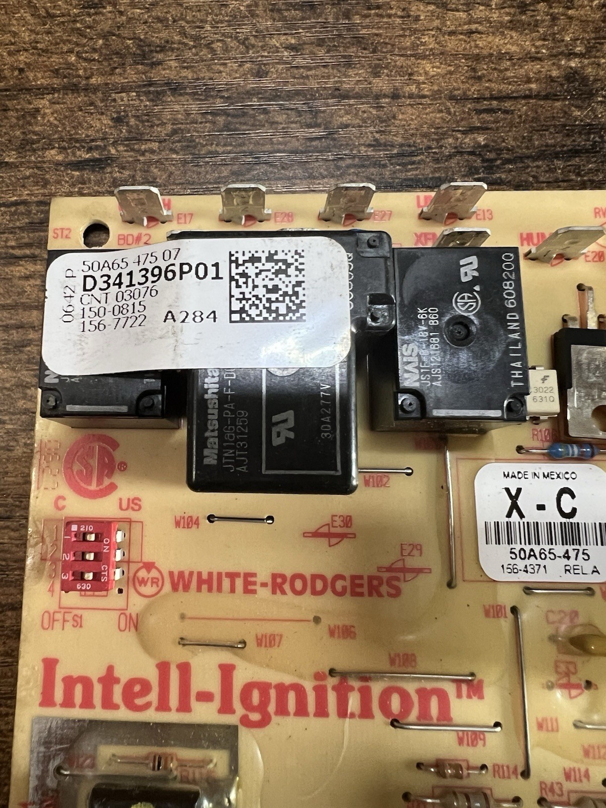 White Rodgers 50A55 486 04 Furnace Control Board CNT03797 New No Box