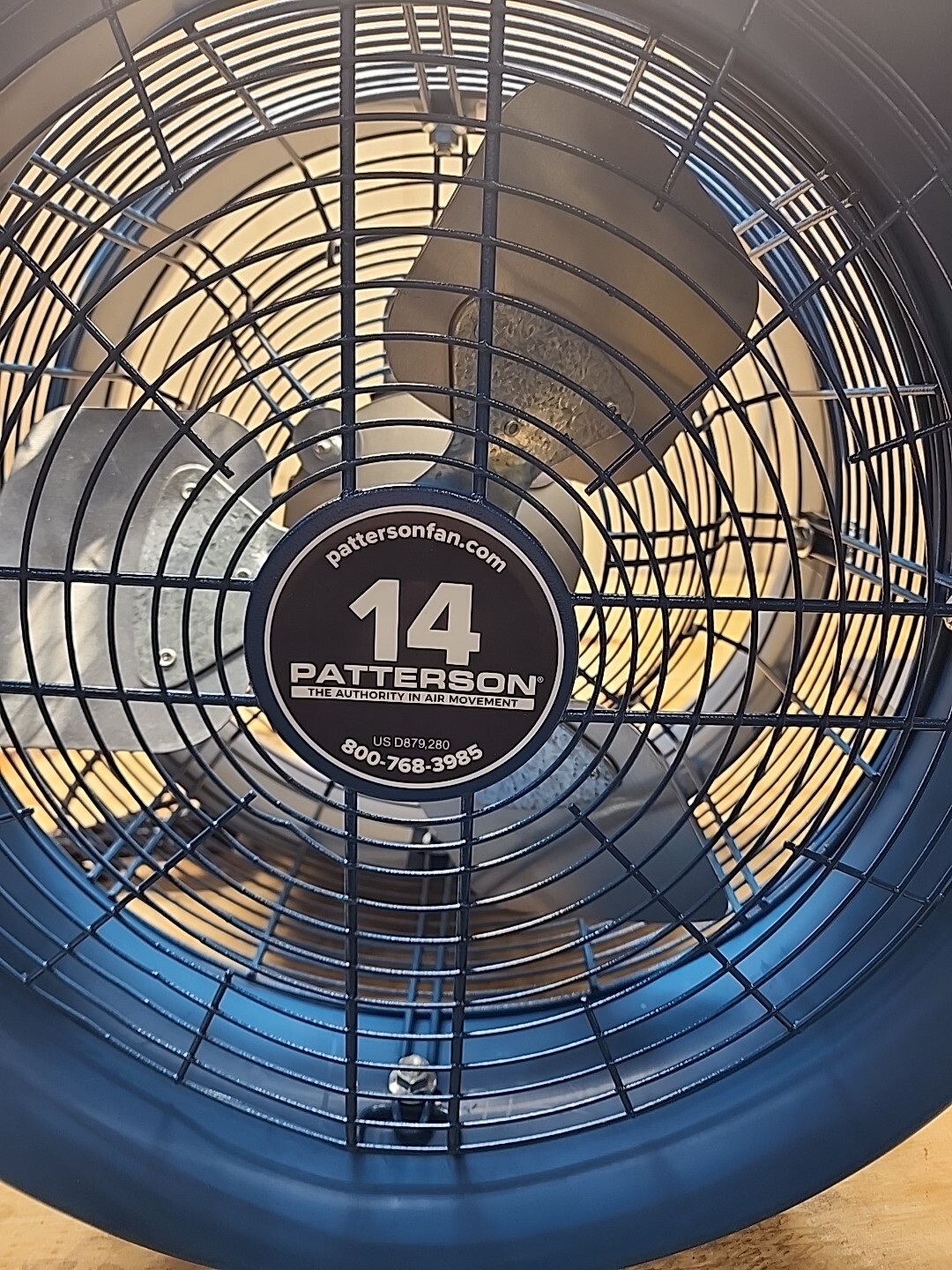 Patterson – Hip14a-Cs Air Cannon 14″ Non-Oscillating 115/208-230Vac 2600 Cfm