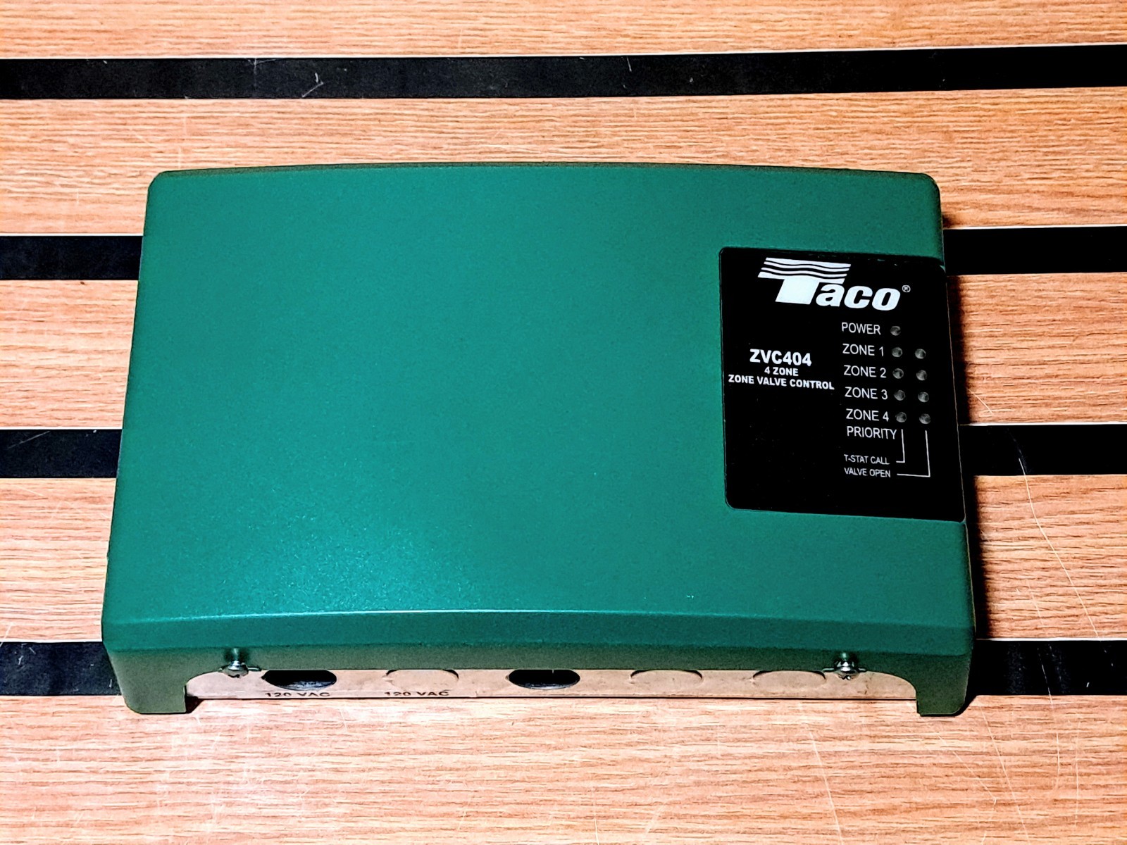 Taco ZVC404 4 Zone Valve Control Hydronic Heating Boiler Pump Relay Module Panel